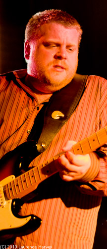 Danny Bryant on guitar