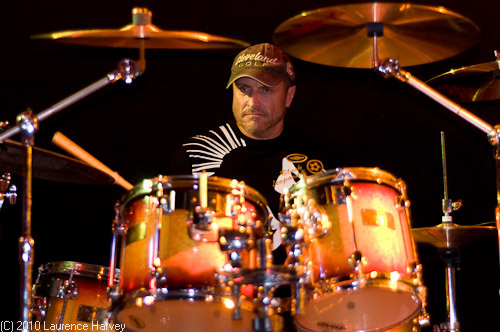Trevor Barr on drums