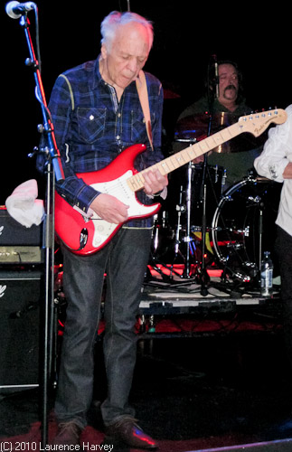 Robin Trower on guitar