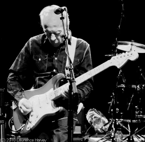 Robin Trower on guitar