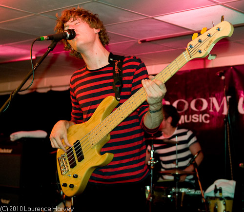 Tom Sansbury on bass