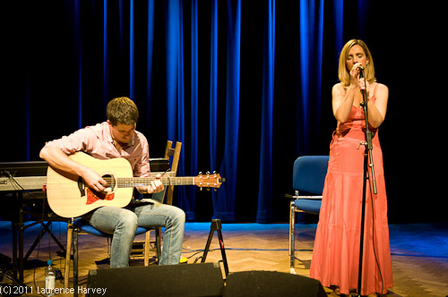 Cara Dillon & Sam on stage