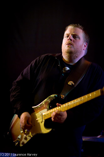 Danny Bryant on guitar