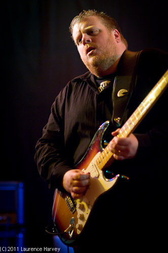 Danny Bryant on guitar