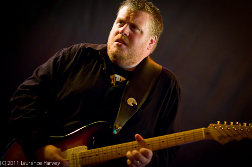 Danny Bryant on guitar
