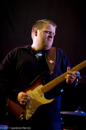 Danny Bryant on guitar