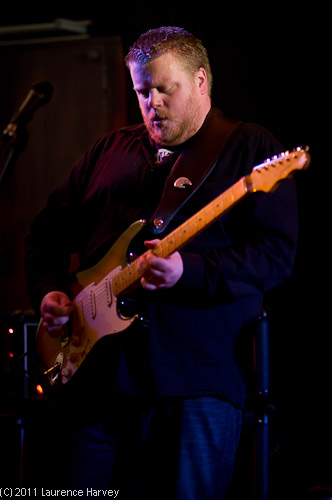Danny Bryant on guitar