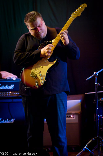 Danny Bryant on guitar
