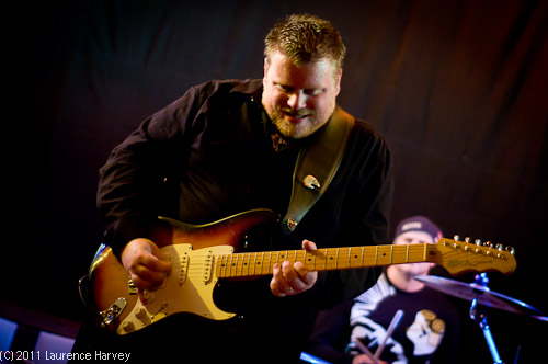 Danny Bryant on guitar