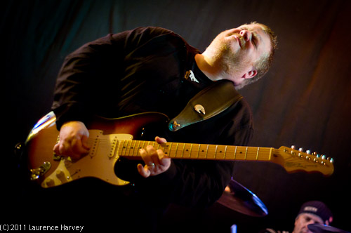 Danny Bryant on guitar