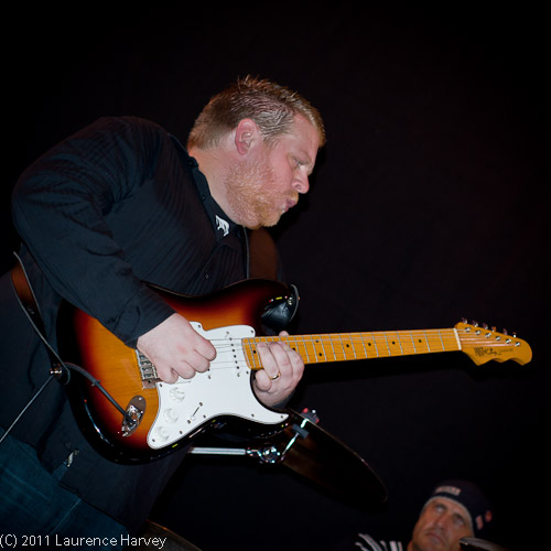 Danny Bryant on guitar