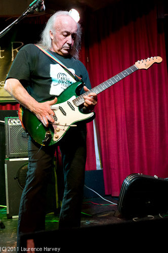 Tony McPhee on guitar