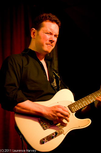 Stuart Dixon on guitar
