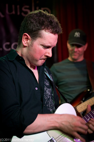 Stuart Dixon on guitar