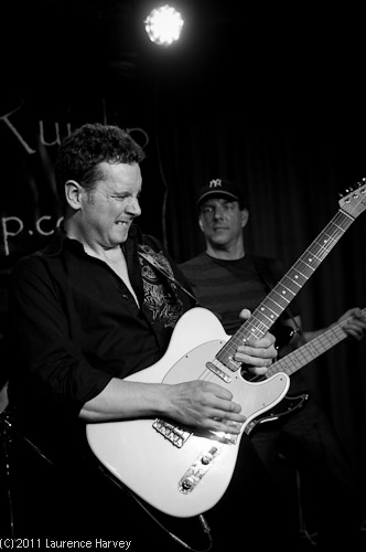 Stuart Dixon on guitar