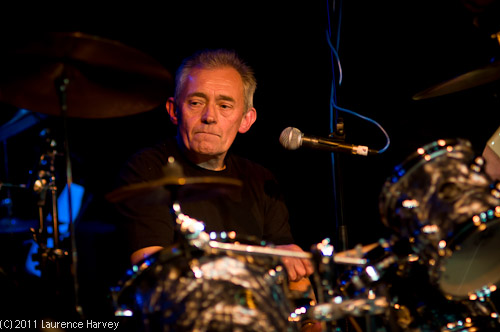 Dave Gayler on drums