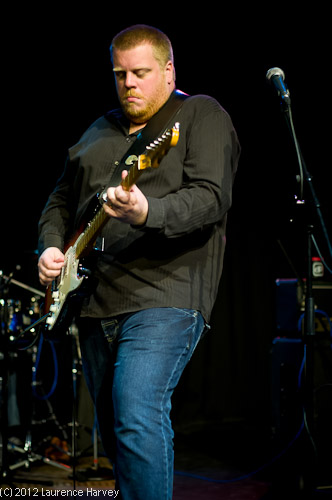 Danny Bryant on guitar
