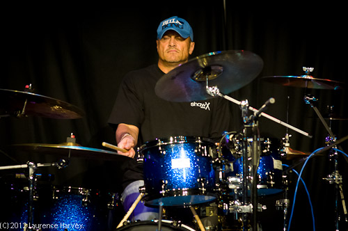 Trevor Barr on drums