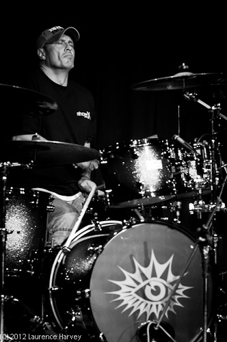 Trevor Barr on drums