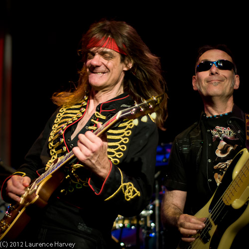 Larry Miller on guitar & Derek White on bass
