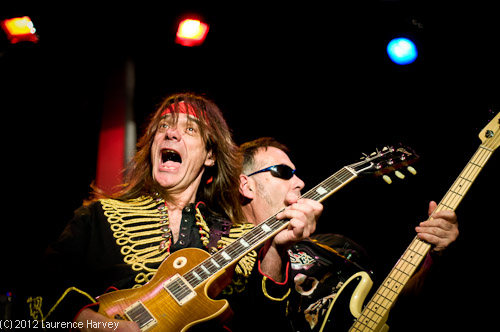 Larry Miller on guitar & Derek White on bass