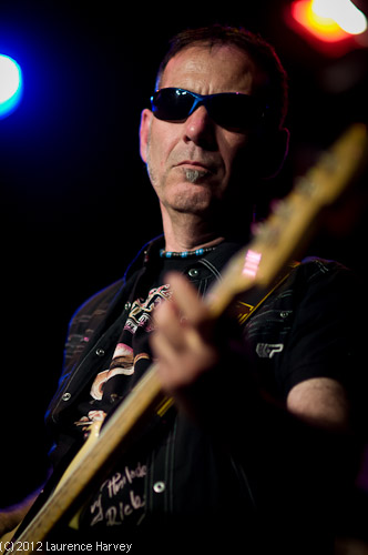 Derek White on bass