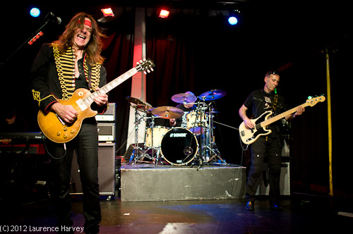 Larry Miller & band on stage