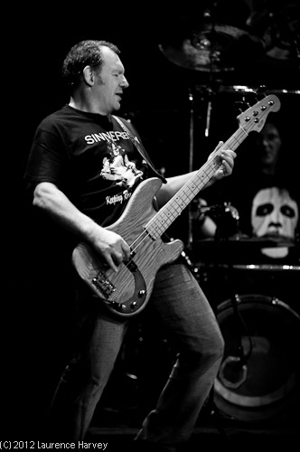 Nick Skelson on bass
