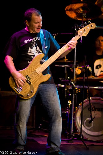 Nick Skelson on bass