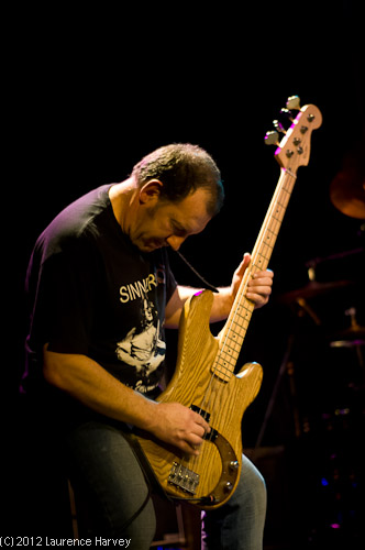 Nick Skelson on bass