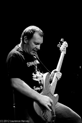 Nick Skelson on bass