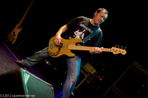 Nick Skelson on bass