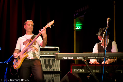 Derek White on bass & Ian Salisbury on keyboards