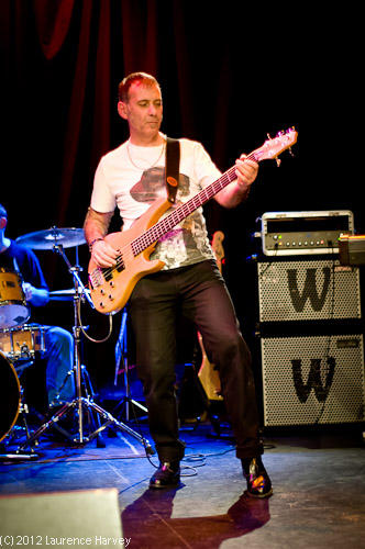 Derek White on bass