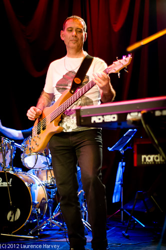 Derek White on bass