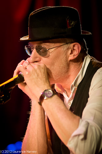 Ian Salisbury on harp