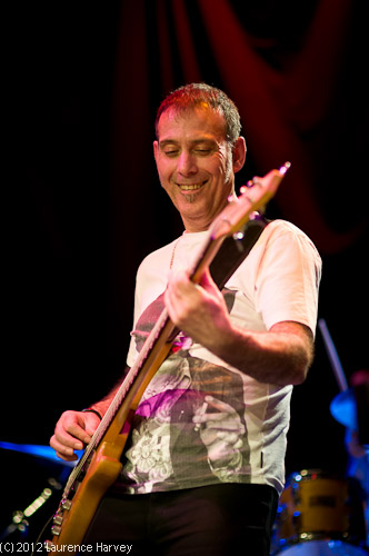 Derek White on bass