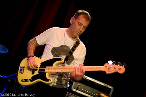 Derek White on bass