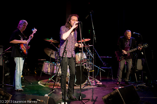 The Blue Bishops on stage