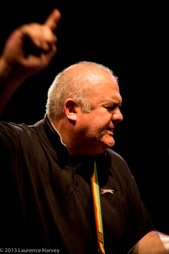 Nick Hyde on guitar