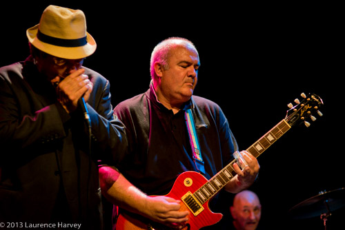 David Raphael on harmonica & Nick Hyde on guitar