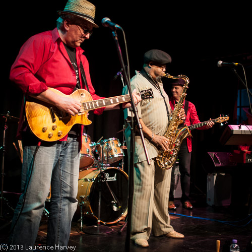 Eddie Blue & The Storms on stage