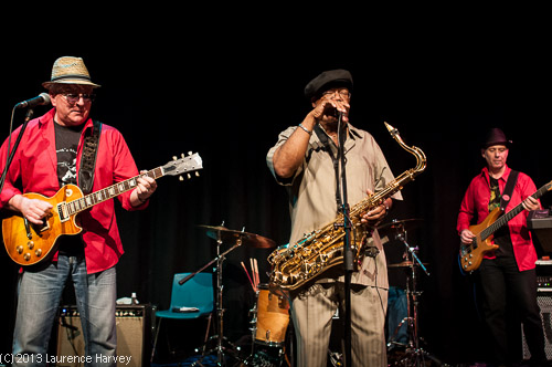 Eddie Blue & The Storms on stage