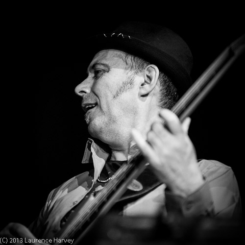 Derek White on bass