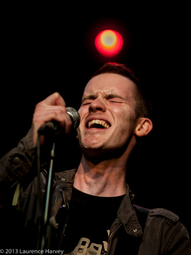 Nick Bowden on vocals & guitar