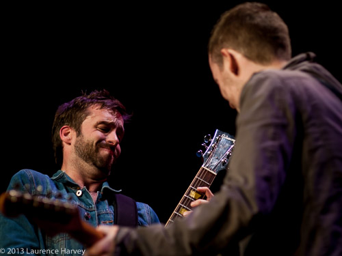 Paul Bowe on lead guitar, Nick Bowden on vocals & guitar
