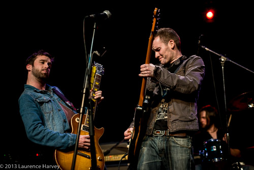 Nick Bowden on vocals & guitar, Paul Bowe on lead guitar