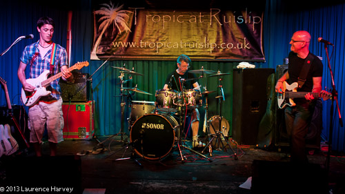 The Jay Tamkin band on stage