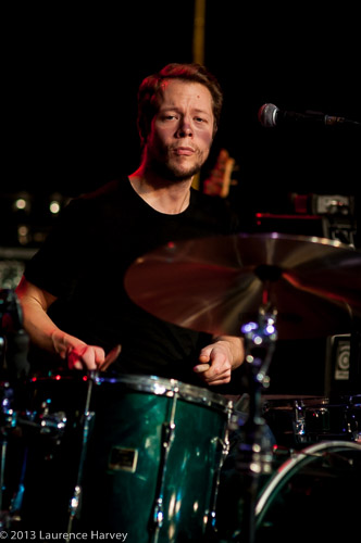 Toby Wilson on drums