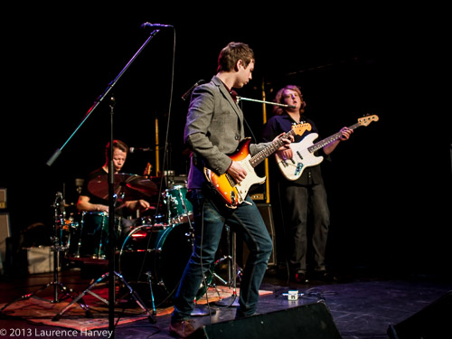 The Laurence Jones Band on stage